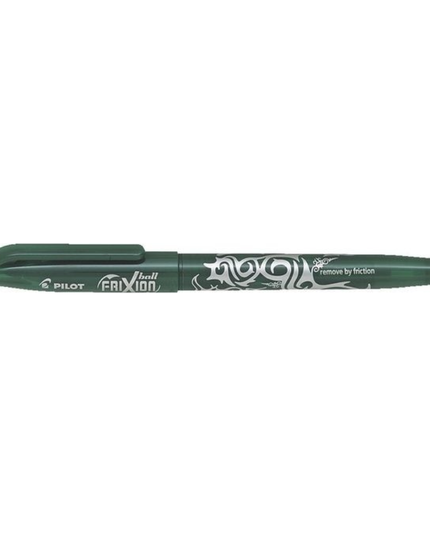 Pilot Frixion Ball Erasable Gel Pen 0.7mm Green (Assorted Sizes)