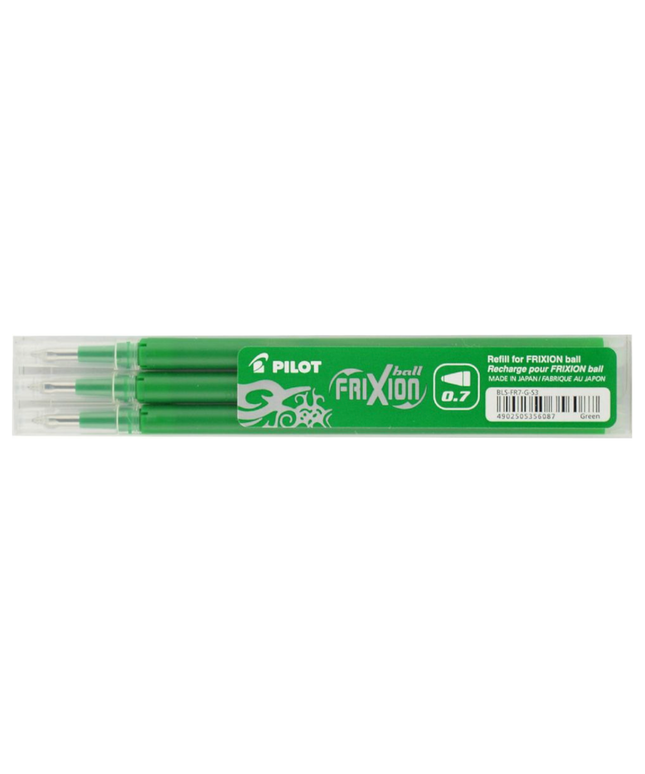 Pilot Frixion Erasable Gel Ink Refill 0.7mm (Assorted Colours) 3 Pack