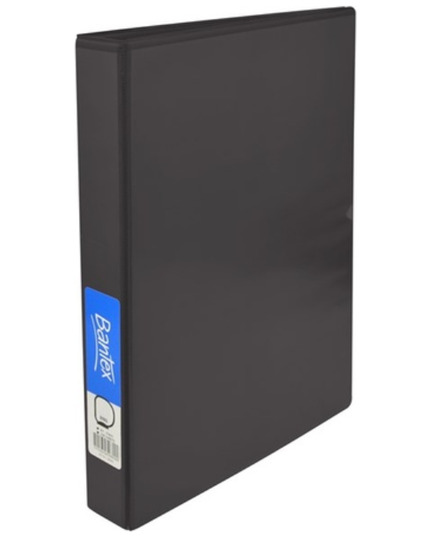 RingBinder Clearview Insertable A4 4 Ring D 25mm (Assorted Colours)