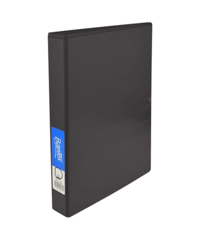 RingBinder Clearview Insertable A4 4 Ring D 25mm (Assorted Colours)