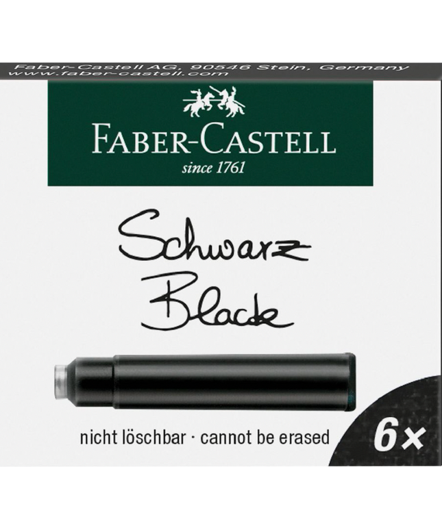 Faber-Castell Fountain Pen Ink Cartridge (6 Cartridges Per Pack)