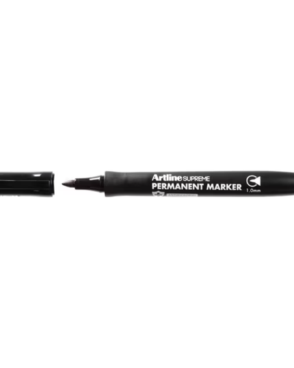 Artline Supreme Permanent Marker Black