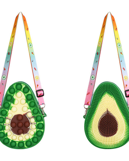 Avocado Pop It Purse
