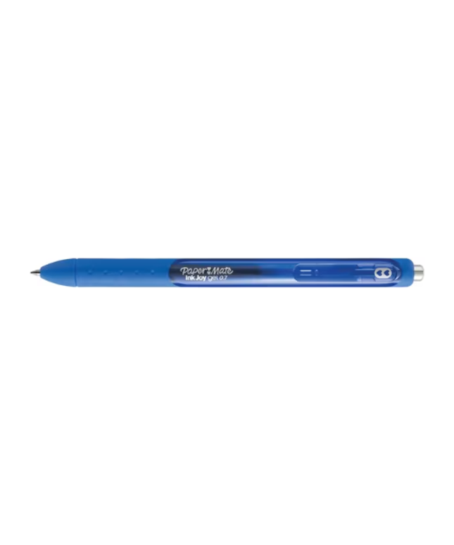 Paper Mate Inkjoy Gel Pen 0.7mm Pure Blue