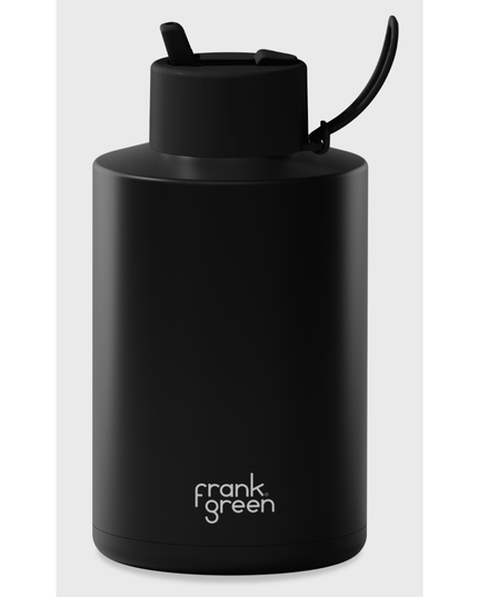 Frank Green 2L Stainless Steel Ceramic Reusable Bottle with Flip Straw Lid