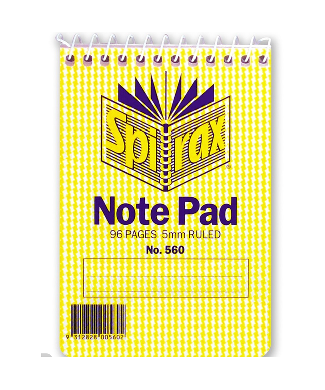 Spirax 560 Notebook 96 Page