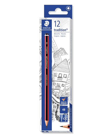 Staedtler Traditional Pencils 4B ( Assorted Packs)