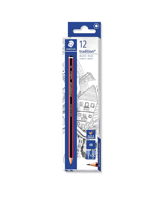 Staedtler Traditional Pencils 4B ( Assorted Packs)
