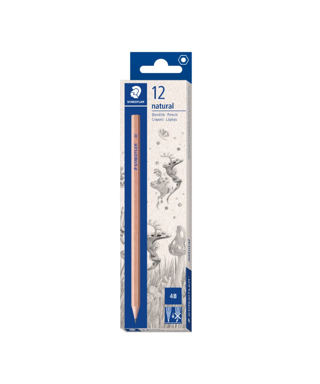 Staedtler Natural 4B Graphite Pencils (Assorted Packs)