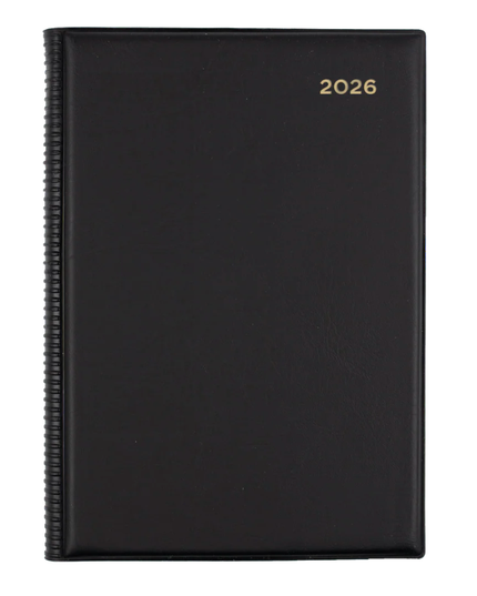 Collins Belmont Calendar Year 2026 Diary/Planner, Day to Page, A5 PVC Cover
