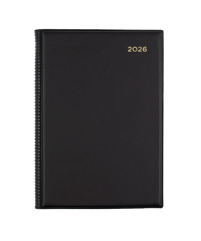 Collins Belmont Calendar Year 2026 Diary/Planner, Day to Page, A5 PVC Cover