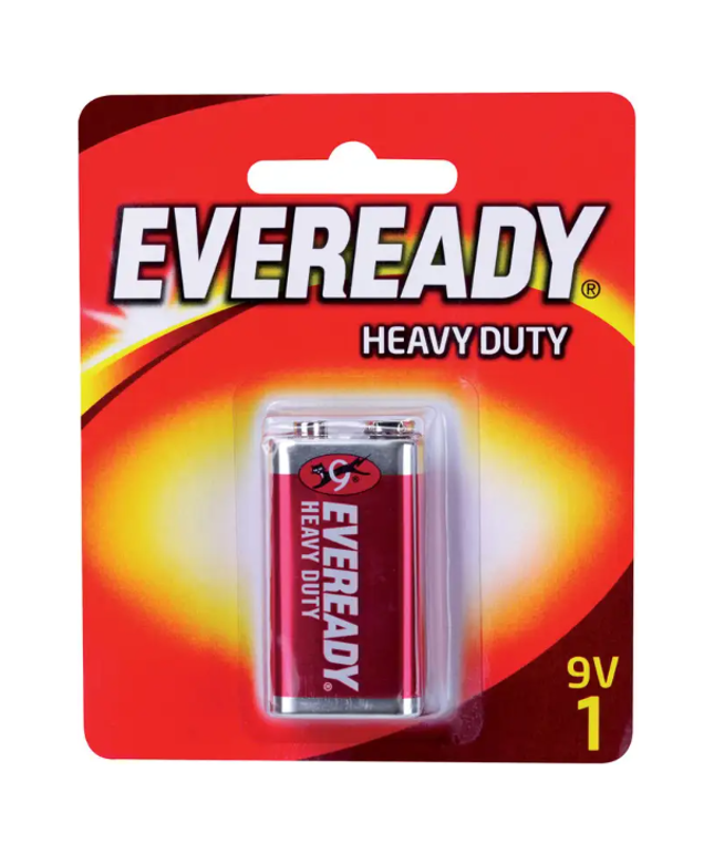 Eveready 9V Heavy Duty Battery