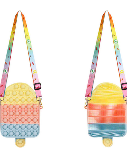 Ice Cream Popsicle Pop It Purse