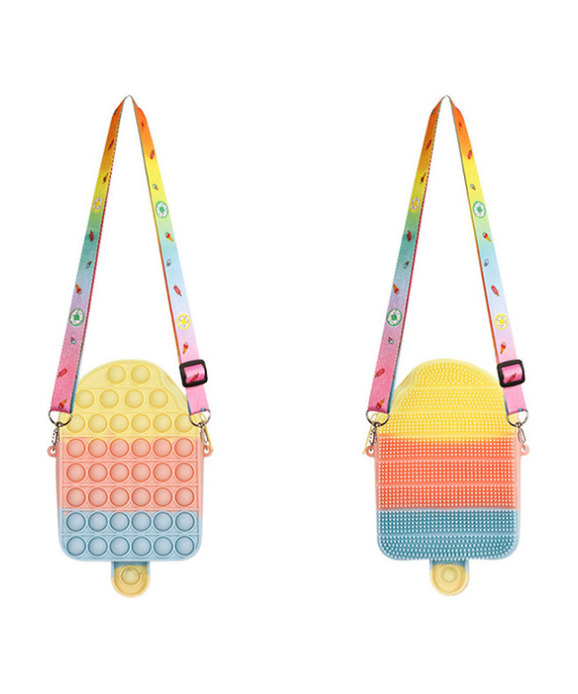 Ice Cream Popsicle Pop It Purse