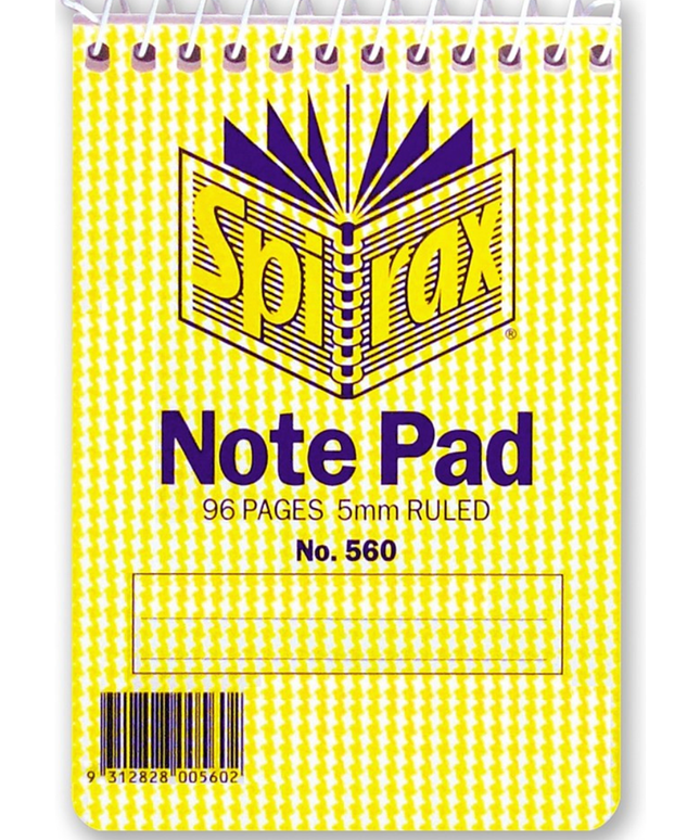Spirax 560 Notebook 96 Page