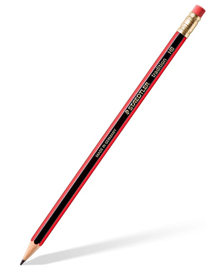 Staedtler Traditional Eraser Tip Graphite Pencils HB ( Assorted Packs)