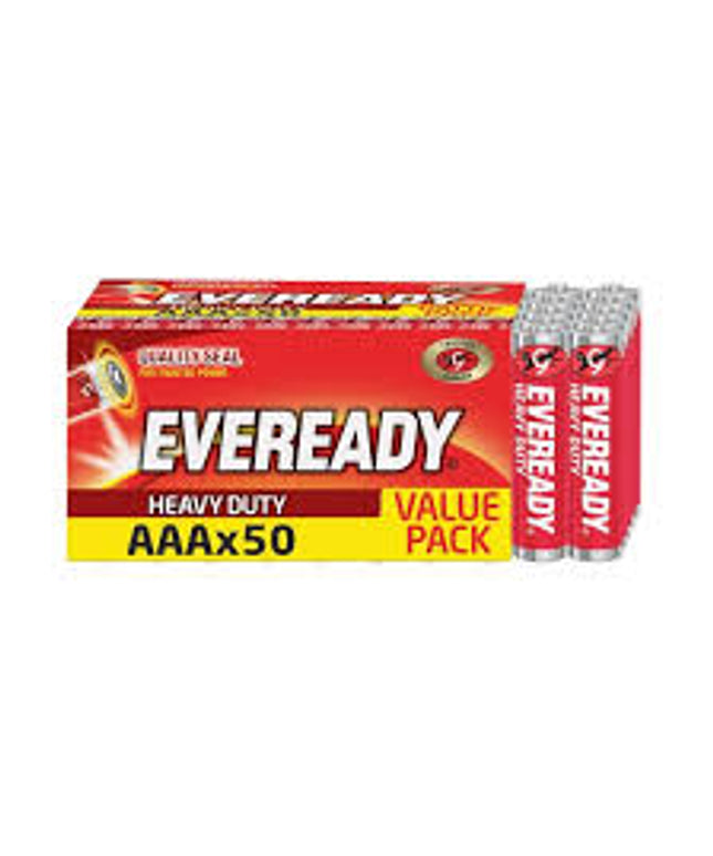 Eveready Shrinkwrap HD AAA 50pcs