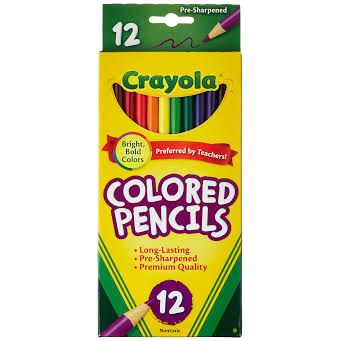 Crayola Colored Pencils 12pk