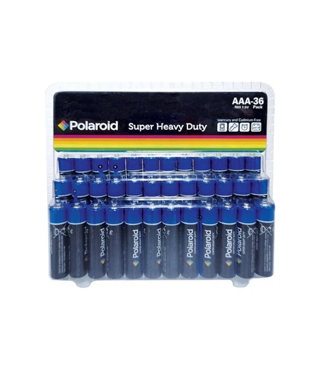 Polaroid Heavy Duty 36 Pack AA