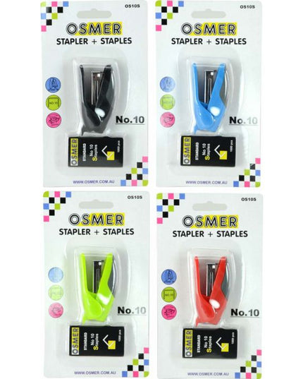 Osmer No.10 Stapler with Staples (Each)