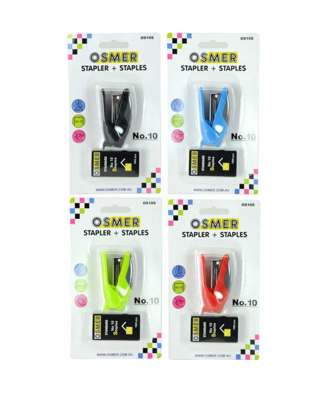 Osmer No.10 Stapler with Staples (Each)