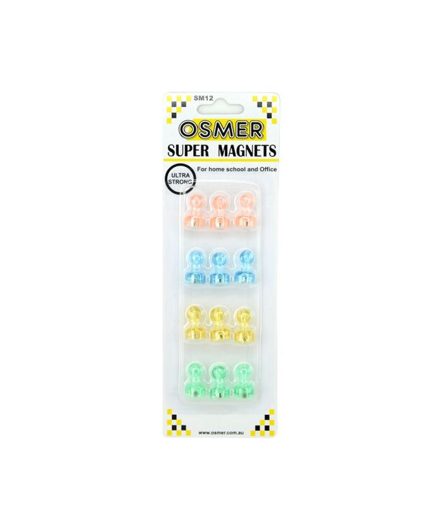 Osmer Super Magnets Pack of 12